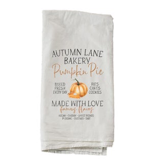 Autumn Lane Bakery Pumpkin Towel